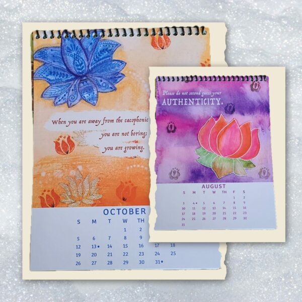 Graceful Bloom - 2025 Art Calendar - Image 6