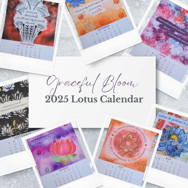 Graceful Bloom - 2025 Art Calendar - Image 5